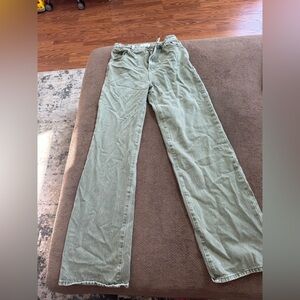 Rolla's Olive High Rise Pants